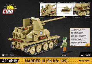 Cobi Klocki Klocki Marder III Sd.Kfz.139