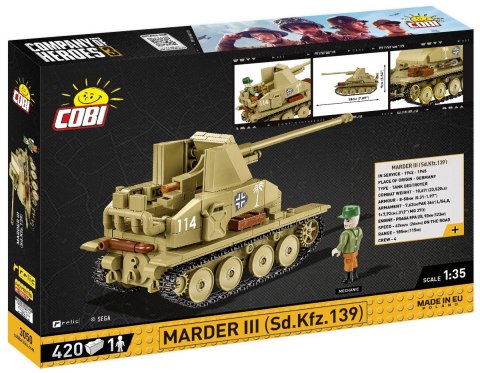 Cobi Klocki Klocki Marder III Sd.Kfz.139