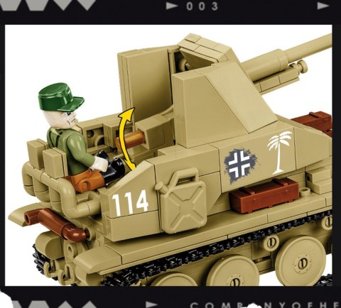 Cobi Klocki Klocki Marder III Sd.Kfz.139