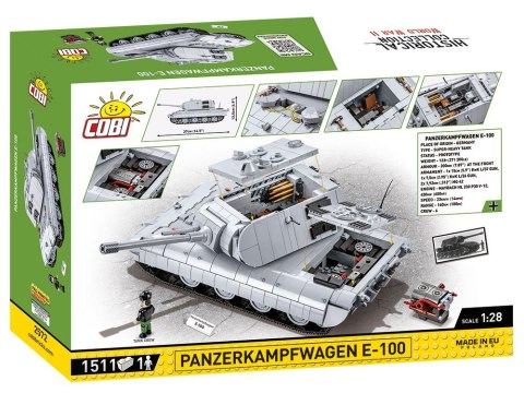 Cobi Klocki Klocki Panzerkampfwagen E-100