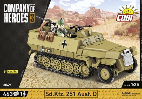 Cobi Klocki Klocki Sd.Kfz. 251 Ausf.D