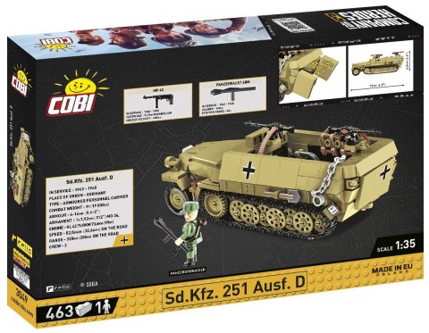 Cobi Klocki Klocki Sd.Kfz. 251 Ausf.D