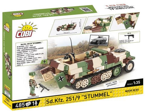 Cobi Klocki Klocki Sd.Kfz. 251/9 Stummel