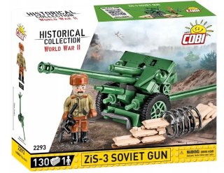 Cobi Klocki Klocki ZiS-3 76 mm Divisional Gun M1942