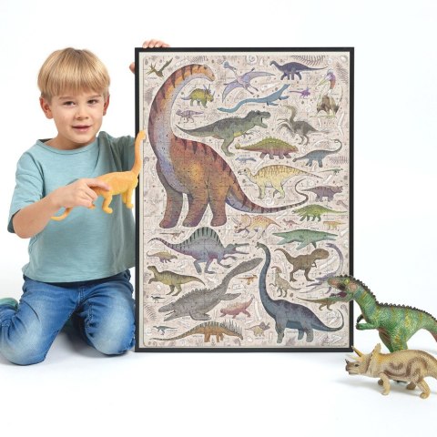 CzuCzu Puzzle 200 elementów Puzzlove Dinozaury