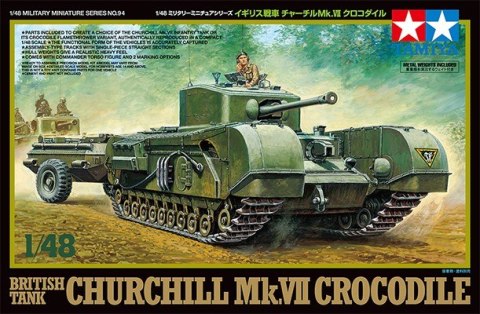 Tamiya Model do sklejania British Churchill Mk.VII Crocodile 1/48