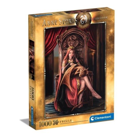 Clementoni Puzzle 1000 elementów Anne Stokes Przyjaciele na zawsze