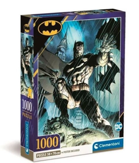 Clementoni Puzzle 1000 elementów Compact Batman