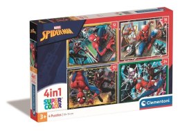 Clementoni Puzzle 4w1 Super Kolor Marvel