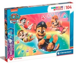 Clementoni Puzzle Brilliant 104 elementy Paw Patrol