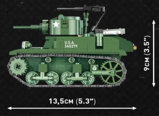 Cobi Klocki Klocki M3A1 Stuart