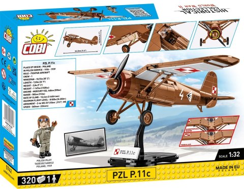 Cobi Klocki Klocki PZL P.11c