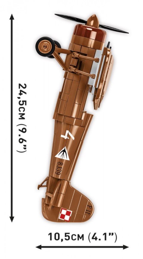 Cobi Klocki Klocki PZL P.11c