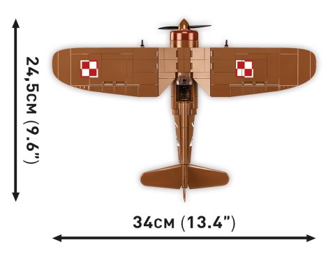 Cobi Klocki Klocki PZL P.11c