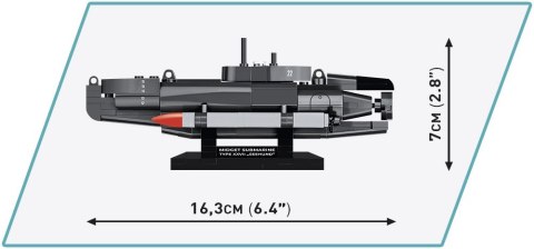 Cobi Klocki Klocki U-Boat XXVII Seehund