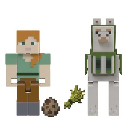 Mattel Figurka Minecraft Alex i Lama