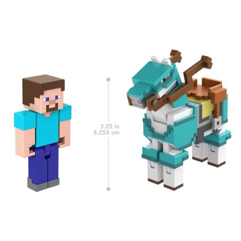 Mattel Figurka Minecraft Steve i koń