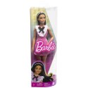 Mattel Barbie Fashionistas lalka w różowej kraciastej sukience