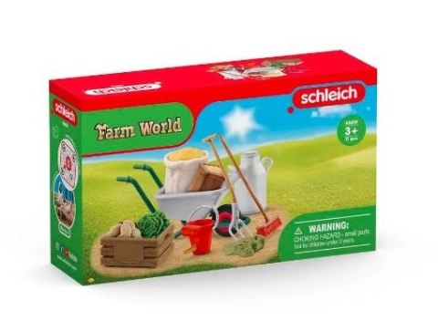 Schleich Figurki Akcesoria do stajni Farm World