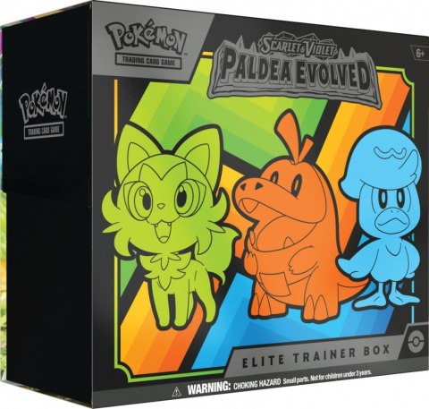 Pokemon TCG Karty Scarlet & Violet - Paldea Evolved - Elite Trainer Box