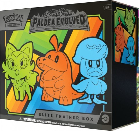 Pokemon TCG Karty Scarlet & Violet - Paldea Evolved - Elite Trainer Box