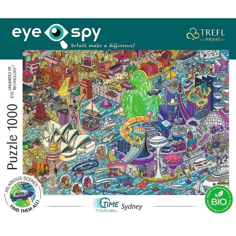 Trefl Puzzle 1000 elementów UFT EYE-SPY Time Travel Sydney Australia