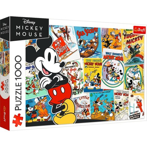 Trefl Puzzle 1000 elementów W świecie Mikiego Myszka Mickey