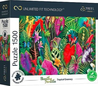 Trefl Puzzle 1500 elementów UFT Blooming Paradise Tropical Garden