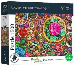 Trefl Puzzle 1500 elementów UFT Blooming Paradise World of Plants