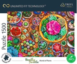 Trefl Puzzle 1500 elementów UFT Blooming Paradise World of Plants