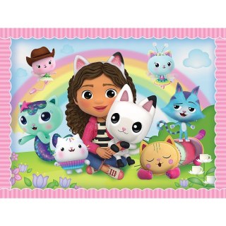 Trefl Puzzle 2w1 memos Gabi z kocim przyjacielem Gabbys Dollhouse