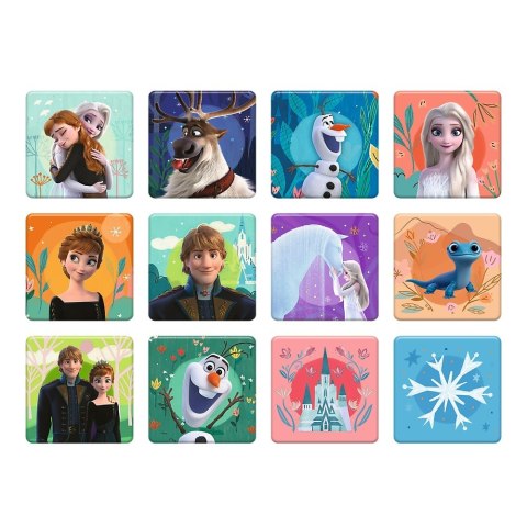 Trefl Puzzle 2w1 memos Księżniczki Kraina Lodu Frozen 2