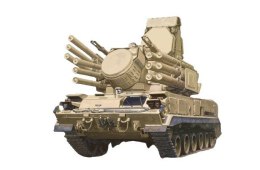 Trumpeter Model plastikowy ZPRK DB 96K6 Pantsir-S1 Tracked 1/35