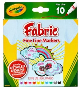 Goliath Markery do tkanin Crayola 10 sztuk