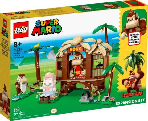 LEGO Klocki Super Mario 71424 Domek na drzewie Donkey Konga - zestaw rozszerzający