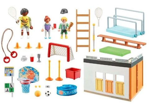 Playmobil Zestaw z figurkami City Life 71328 Rozbudowa: Hala sportowa