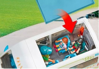 Playmobil Zestaw z figurkami City Life 71329 Autobus szkolny