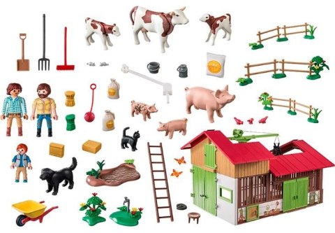 Playmobil Zestaw z figurkami Country 71304 Duże gospodarstwo