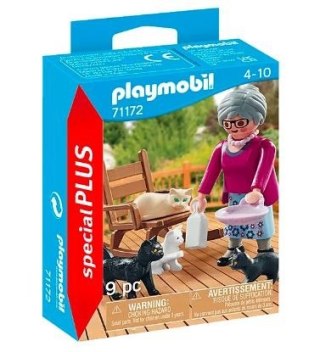 Playmobil Zestaw z figurkami Special Plus 71172 Babcia z kotkami