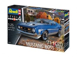 Revell Model plastikowy Samochód 71 Ford Mustang Boss 351 1/25