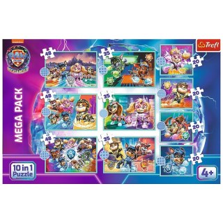 Trefl Puzzle 10w1 Wesoły dzień piesków Psi Patrol Paw Patrol