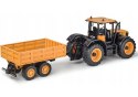 ATA Pojazd Double Eagle Traktor JCB Farm z przyczepą R/C