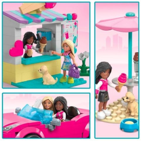 Mattel Klocki Barbie Mega Kabriolet i stoisko