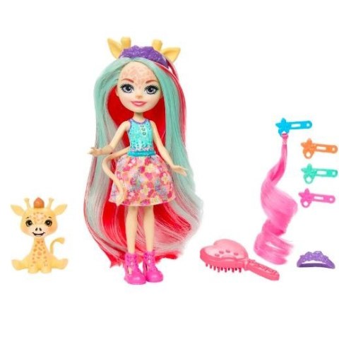 Mattel Lalka Deluxe Enchantimals Żyrafa