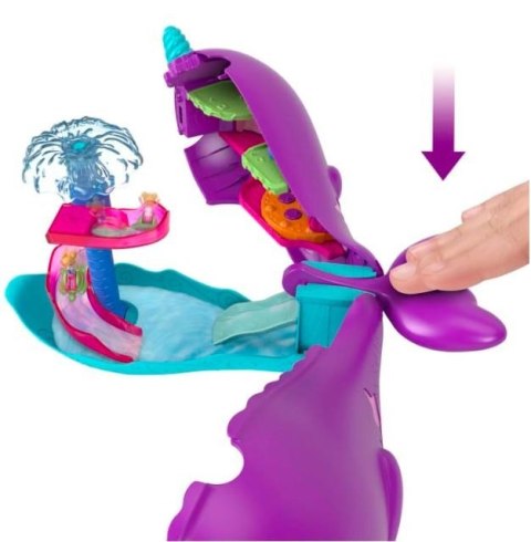 Mattel Zestaw Polly Pocket Narwal Łódź Podwodna