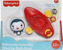 Fisher Price Zabawka do kąpieli Łódeczka Pingwin