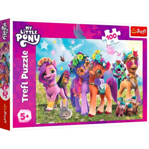 Trefl Puzzle 100 elementów Zabawne Kucyki My Little Pony