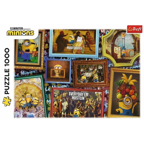 Trefl Puzzle 1000 elementów Galeria Minionków