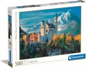 Clementoni Puzzle 500 elementów Neuschwastein Castle