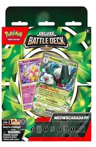 Pokemon TCG Karty Deluxe Battle Deck Meowscarada ex